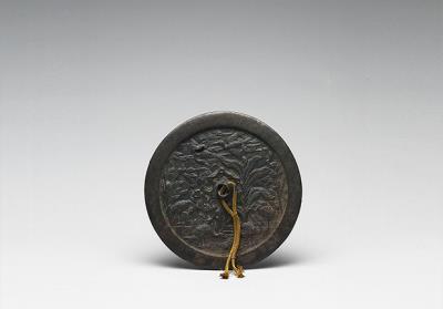 图片[2]-Bronze mirror with six cranes and auspicious clouds, Yuan dynasty (1271-1368)-China Archive